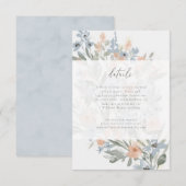 Detailkaart voor tuinbloei RSVP (Voorkant / Achterkant)