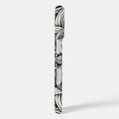 Detaillierte Schwarz-Weißer keltischer Knoten 0001 Case-Mate iPhone Case (Achterkant / Rechts)