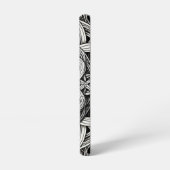 Detaillierte Schwarz-Weißer keltischer Knoten 0001 Samsung Galaxy Hoesje (Linkerkant)