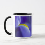 Detailopname van een Blue Flag iris. Mok (Links)