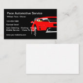 Details auto-auto visitekaartje (Voorkant / Achterkant)