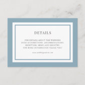 Details bewerkbare rand kleurhuwelijk informatiekaartje (Voorkant)