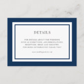 Details bewerkbare rand kleurhuwelijk informatiekaartje (Voorkant)