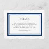 Details bewerkbare rand kleurhuwelijk informatiekaartje (Voorkant)