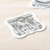 DETAILS Bracket Paper Onderzetters (Gekanteld)