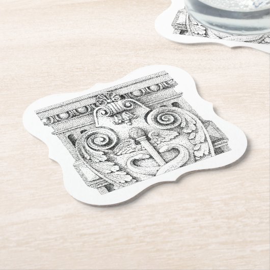 DETAILS Bracket Paper Onderzetters (Gekanteld)