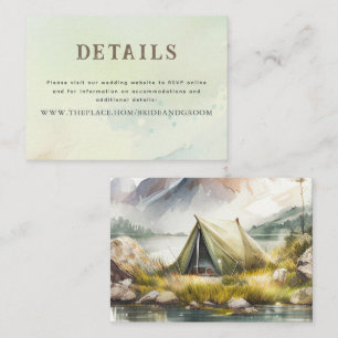 Details bruiloft - Klein Informatiekaartje