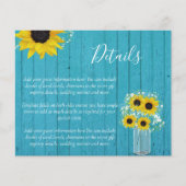 Details BUDGET Rustige Sunflower Wedding Enclosure (Voorkant)