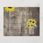 Details BUDGET Rustige Sunflower Wedding Enclosure (Voorkant)