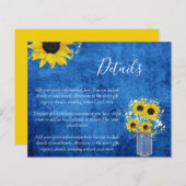 Details BUDGET Rustige Sunflower Wedding Enclosure (Voorkant / Achterkant)
