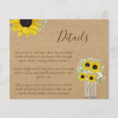 Details BUDGET Rustige Sunflower Wedding Enclosure (Voorkant)