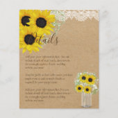 Details BUDGET Rustige Sunflower Wedding Enclosure (Voorkant)
