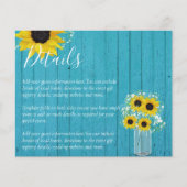 Details BUDGET Rustige Sunflower Wedding Enclosure (Voorkant)