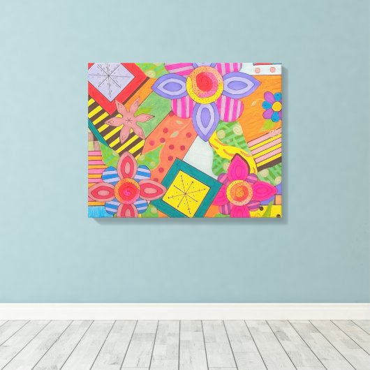 Details Canvas Afdruk (Insitu (Houten vloer))