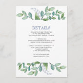 Details Card Greenery Suite Informatiekaartje (Voorkant)