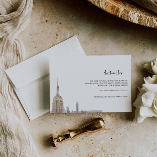 Details Card - NYC Kaart