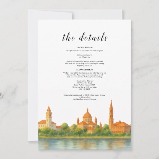 Details Card- St Augustine Kaart (Voorkant)