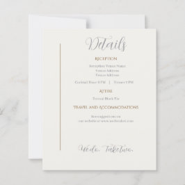 Details Card Wij doen Take Two Tweede huwelijk
