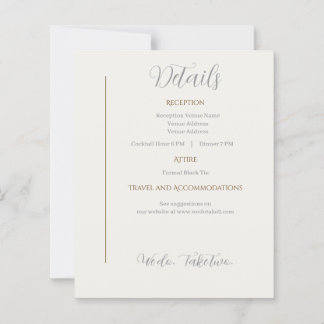 Details Card Wij doen Take Two Tweede huwelijk