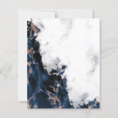 Details Dana-Navy Blue Roos Gold Waterverf Geode (Achterkant)