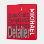 Details Extraordinaire CUSTOM Keramisch Ornament (Links)