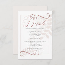 DETAILS | Grappig Bord Mocha Laat Spice Accent Kaart