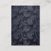 Details Halloween bruiloft Sinaasappel Roos Informatiekaartje (Achterkant)