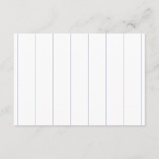 Details honkbal streepjes bruiloft informatiekaartje (Achterkant)