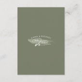 Details ID886 van het abstracte Band van de Verf Informatiekaartje (Achterkant)