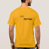 Details in stof t-shirt (Achterkant)