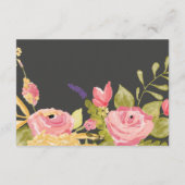 Details/informatie over het Lijst van Floral Informatiekaartje (Achterkant)