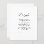 Details-kaart (Voorkant / Achterkant)