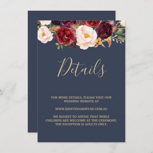 Details Kaart - Lucy Suite (Voorkant / Achterkant)