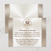 Details Kaarten voor Bruiloft, Jubileum, Business, (Voorkant / Achterkant)