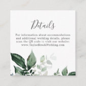 Details maragdnjestridnjestrift informatiekaartje (Voorkant)