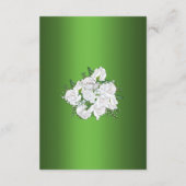 Details maraginggroene en  Rozen Informatiekaartje (Achterkant)