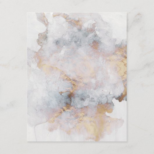 Details marmer Wedding Guest Informatiekaartje (Achterkant)