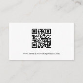 Details mini Script QR Code Weddenschap Informatiekaartje (Achterkant)
