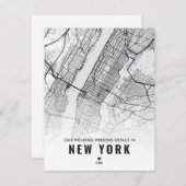 Details New York Wedding Weekend Informatiekaartje (Voorkant / Achterkant)
