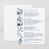 Details Oesterbruiloft Kaart (Voorkant / Achterkant)