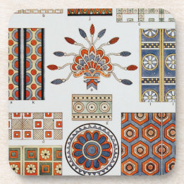 Details Of Decoration Ancient Assyrian Costume  Bier Onderzetter