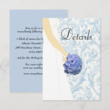 Details over de blauwe bruiloft met een brute brui