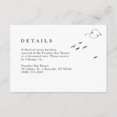 Details over de troepentocht in de Elegant Informatiekaartje (Voorkant)