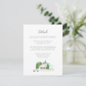 Details over de Waterverf Informatiekaartje (Staand voorkant)