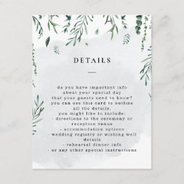 Details over het afbrokkelen van de Waterverf Informatiekaartje