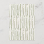 Details over het blauwe goudblad Botanische Floral Informatiekaartje (Achterkant)