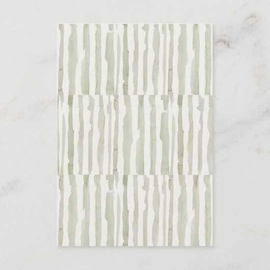 Details over het blauwe goudblad Botanische Floral Informatiekaartje (Achterkant)