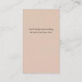 Details over het huwelijk met RSVP-hotel voor budg Informatiekaartje (Achterkant)