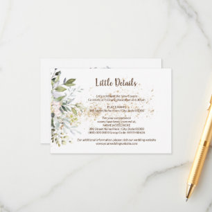 Details over kruidenbruiloft - Vrijgezellenfeest Informatiekaartje