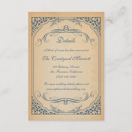 details over Lijst van het Bieden van de Rol Informatiekaartje (Voorkant)